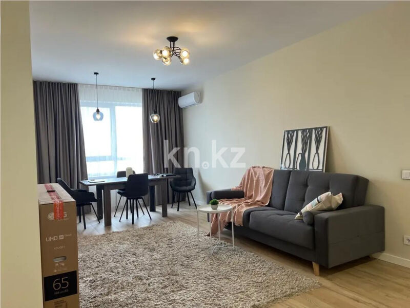 Продажа 2-комнатной квартиры, 77 м² - Продажа квартир в монолитно-каркасном доме в Алматы фото 1 из 4
