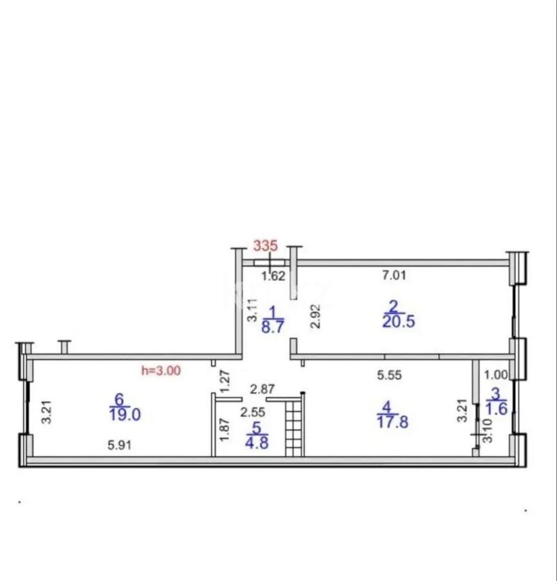 Продажа 3-комнатной квартиры, 73 м² - Продажа  трехкомнатных квартир в новостройках Алматы - страница 2 фото 4 из 4
