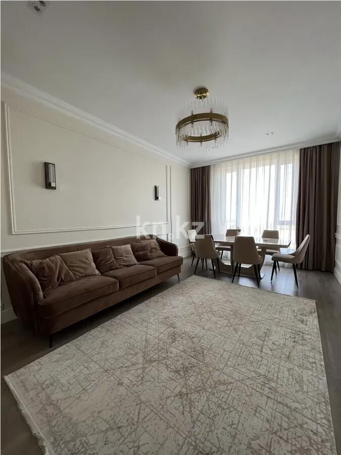 Продажа 3-комнатной квартиры, 88.3 м² - Продажа квартир в монолитно-каркасном доме в Алматы фото 1 из 5