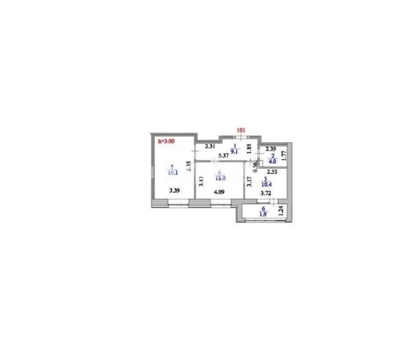 Продажа 2-комнатной квартиры, 55.6 м² - Продажа двухкомнатных квартир в р-не Сарайшык Астаны - страница 36 фото 1 из 1