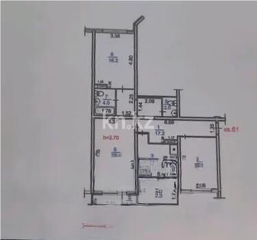 Продажа 3-комнатной квартиры, 87 м² - Продажа трехкомнатных квартир в Алатауском р-не Алматы - страница 9 фото 3 из 3