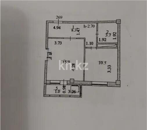 Продажа 1-комнатной квартиры, 39.4 м² - Продажа недвижимости в Астане - страница 24 фото 5 из 5