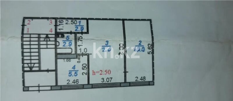 Продажа 2-комнатной квартиры, 44 м² - Продажа двухкомнатных квартир в Майкудуке Караганды - страница 20 фото 14 из 14