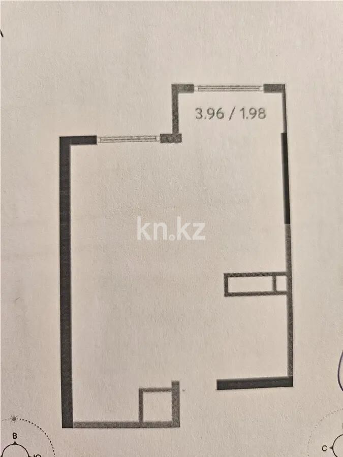 Продажа 2-комнатной квартиры, 46.6 м² - Продажа двухкомнатных квартир в монолитно-каркасном доме в Алматы - страница 13 фото 1 из 2
