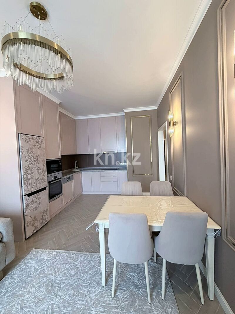 Аренда 2-комнатной квартиры, 55 м² - Аренда квартир помесячно в Алмалинском р-не Алматы фото 3 из 7