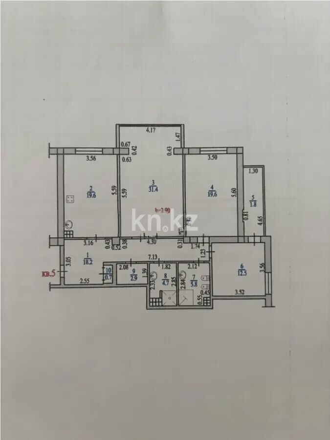 Продажа 3-комнатной квартиры, 117.2 м² - Продажа трехкомнатных квартир в Алмалинском р-не Алматы - страница 22 фото 6 из 6