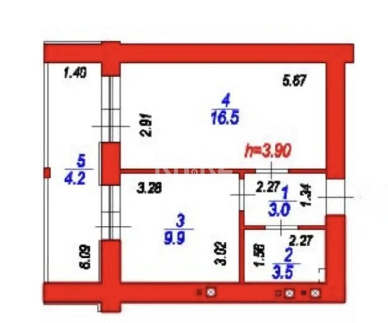 Продажа 1-комнатной квартиры, 38.7 м² - Продажа квартир в кирпичном доме в Астане - страница 3 фото 1 из 1