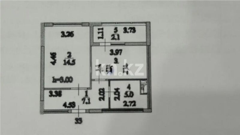 Продажа 1-комнатной квартиры, 38.2 м² - Продажа однокомнатных квартир в р-не Сарайшык Астаны - страница 11 фото 1 из 1