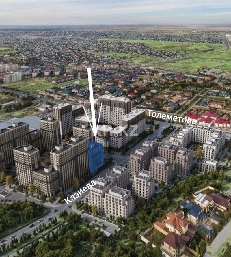 Продажа помещения, 74 м² - Продажа офисных и торговых помещений в Шымкенте фото 2 из 5
