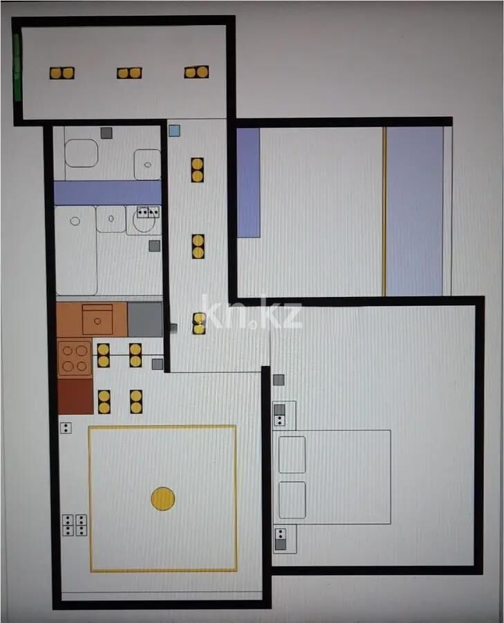 Продажа 3-комнатной квартиры, 56 м² - Продажа трехкомнатных квартир в Бостандыкском р-не Алматы - страница 32 фото 6 из 6