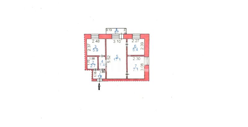 Продажа 3-комнатной квартиры, 42 м² - Продажа трехкомнатных квартир в Майкудуке Караганды - страница 8 фото 31 из 31