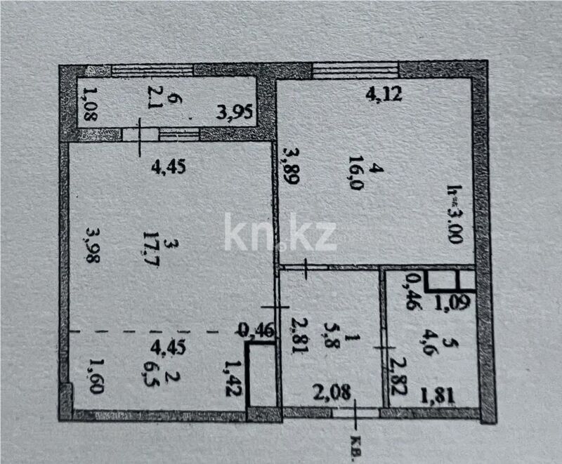 Продажа 2-комнатной квартиры, 52.7 м² - Продажа квартир в Казахстане - страница 21 фото 6 из 6