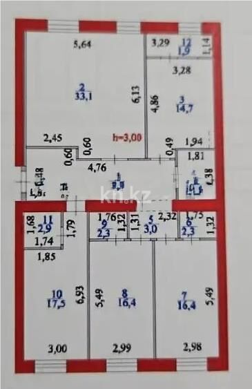 Продажа 4-комнатной квартиры, 130 м² - Продажа четырехкомнатных квартир в кирпичном доме в Казахстане - страница 17 фото 8 из 8