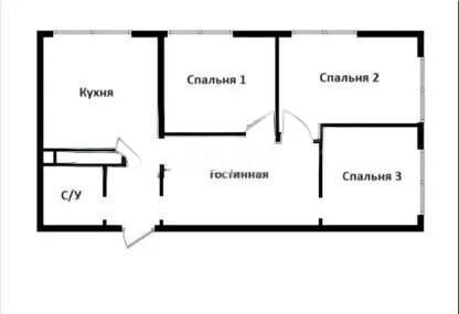 Продажа 3-комнатной квартиры, 65 м² - Продажа недвижимости в Казахстане - страница 7 фото 4 из 4