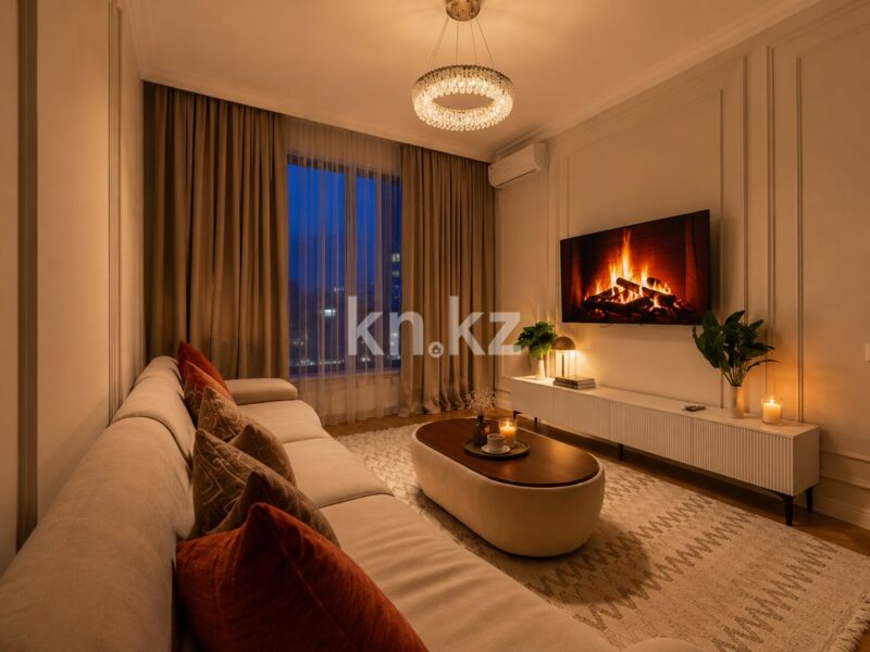 Аренда 3-комнатной квартиры посуточно, 85 м² - Аренда трехкомнатных квартир посуточно в Алматы фото 2 из 27