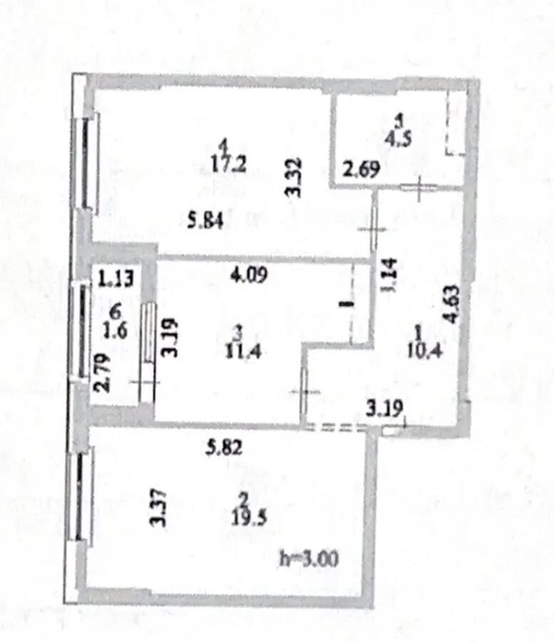 Продажа 2-комнатной квартиры, 64.6 м² - Продажа двухкомнатных квартир в блочном доме в Астане - страница 52 фото 4 из 4