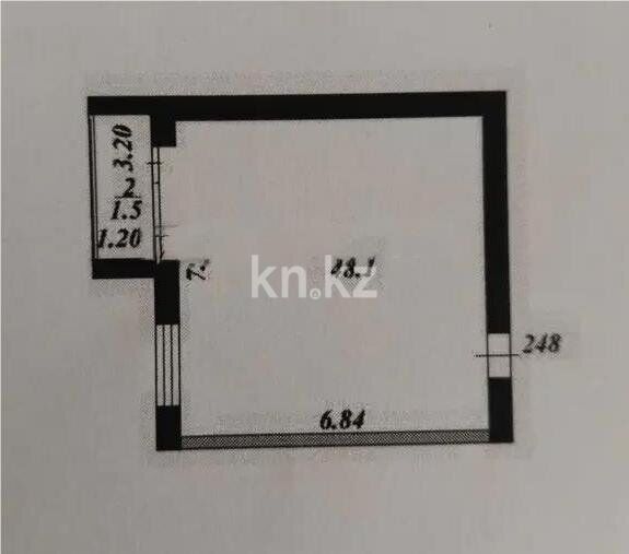 Продажа 1-комнатной квартиры, 49 м² - Продажа квартир в Казахстане - страница 7 фото 1 из 1