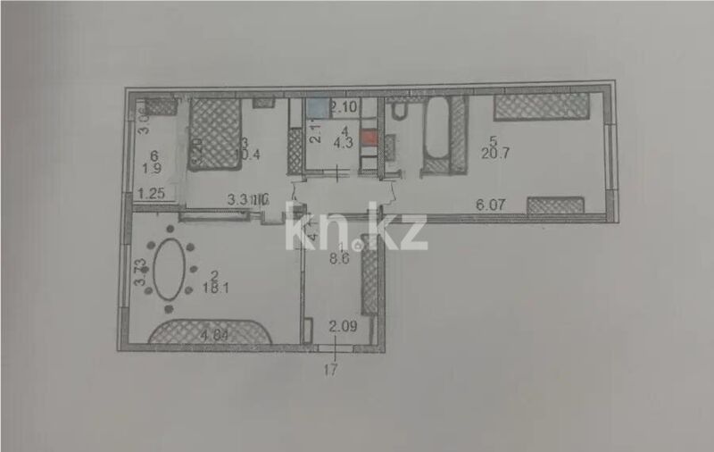 Продажа 2-комнатной квартиры, 64 м² - Продажа двухкомнатных квартир от собственников в Астане - страница 11 фото 3 из 3