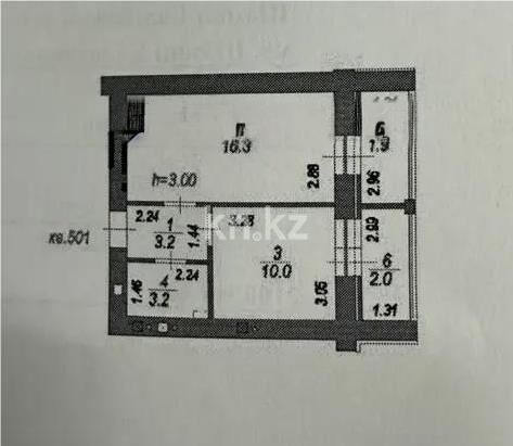 Продажа 1-комнатной квартиры, 36.6 м² - Продажа однокомнатных квартир в р-не Сарайшык Астаны - страница 24 фото 1 из 1