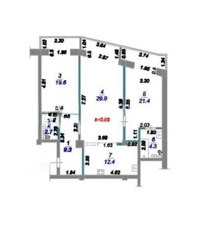 Продажа 3-комнатной квартиры, 99.6 м² - Продажа недвижимости в Казахстане - страница 8 фото 9 из 9