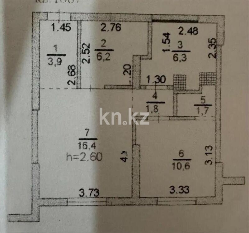 Продажа 2-комнатной квартиры, 46.9 м² - Продажа квартир в новостройках Алматы - страница 6 фото 4 из 4