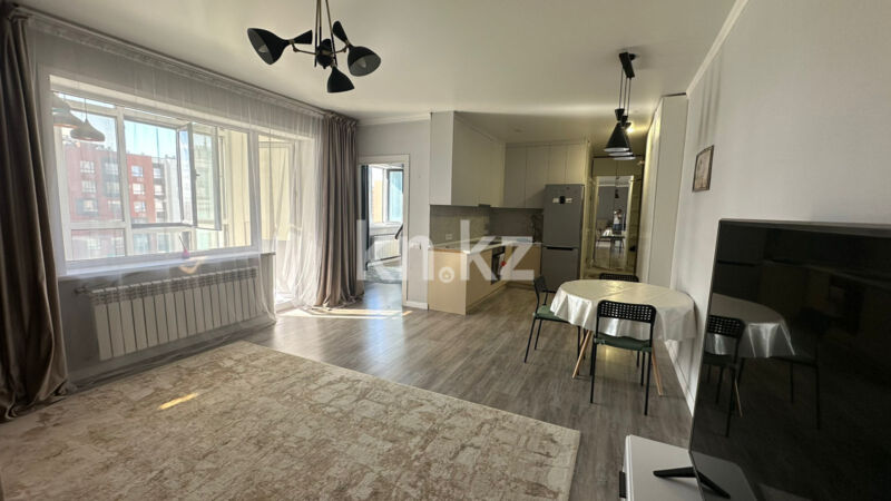 Аренда 2-комнатной квартиры, 58 м² - Аренда двухкомнатных квартир помесячно в Казахстане - страница 2 фото 2 из 12