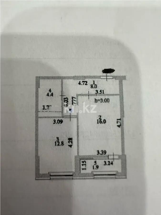 Продажа 2-комнатной квартиры, 43 м² - Продажа двухкомнатных квартир в блочном доме в Казахстане - страница 23 фото 4 из 4