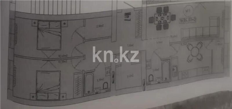 Продажа 3-комнатной квартиры, 85 м² - Продажа трехкомнатных квартир в Казахстане - страница 52 фото 1 из 1