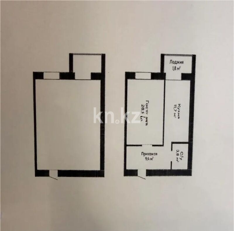 Продажа 2-комнатной квартиры, 50 м² - Продажа двухкомнатных квартир от собственников в Караганде - страница 23 фото 2 из 2