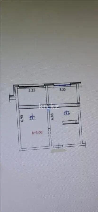 Продажа 1-комнатной квартиры, 46.7 м² - Продажа однокомнатных квартир от собственников в Алматы - страница 9 фото 1 из 1