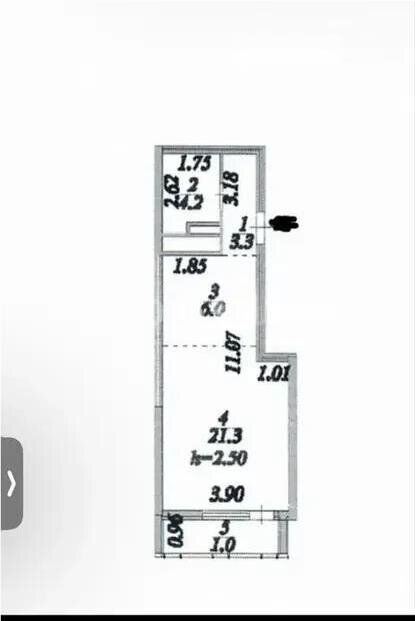 Продажа 1-комнатной квартиры, 36 м² - Продажа однокомнатных квартир в Астане - страница 41 фото 4 из 4