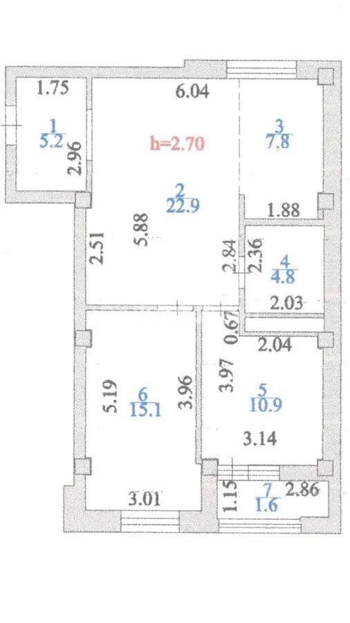Продажа 3-комнатной квартиры, 69 м² - Недвижимость в Астане - страница 34 фото 5 из 5