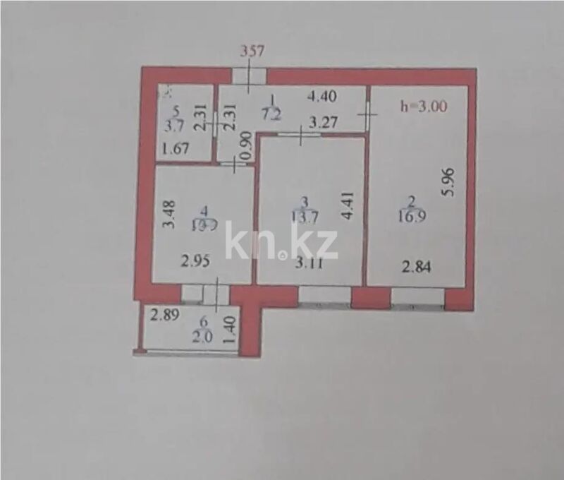 Продажа 2-комнатной квартиры, 54 м² - Продажа квартир в Астане - страница 24 фото 4 из 4