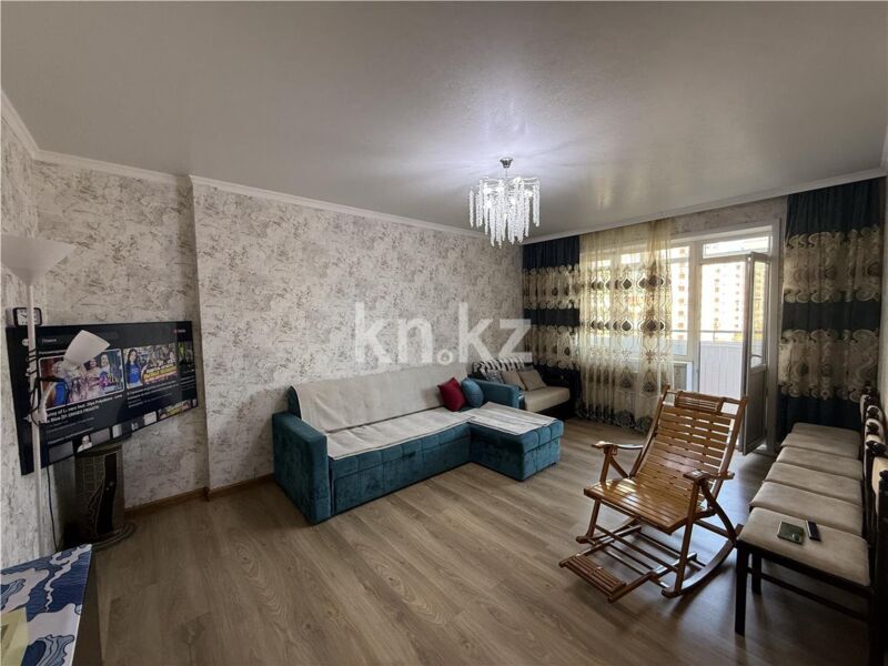 Продажа 3-комнатной квартиры, 76 м² - Продажа трехкомнатных квартир в блочном доме в Караганде фото 1 из 4
