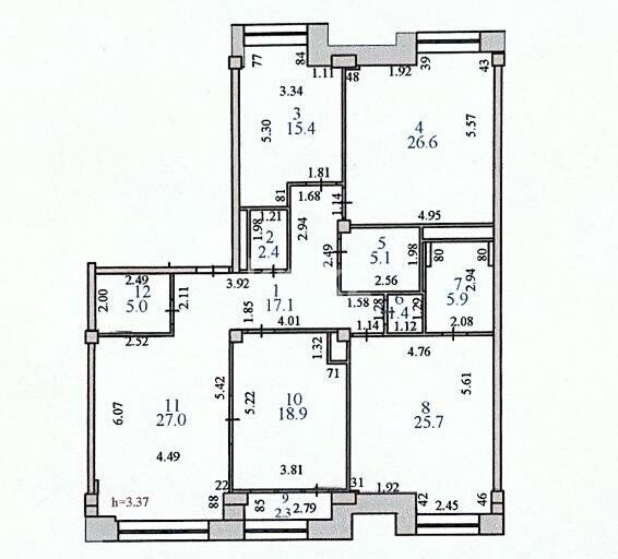 Продажа 4-комнатной квартиры, 153 м² - Продажа квартир в Казахстане - страница 11 фото 2 из 15