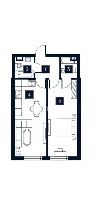 Продажа 3-комнатной квартиры, 60 м² - Продажа трехкомнатных квартир от собственников в Алматы - страница 39 фото 2 из 2