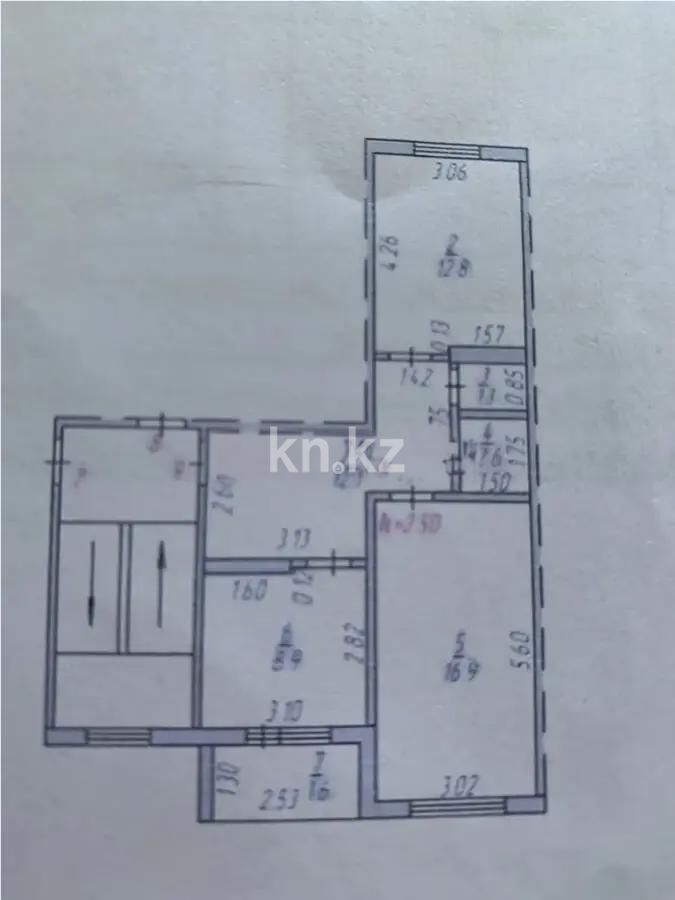 Продажа 2-комнатной квартиры, 56 м² - Продажа двухкомнатных квартир в панельном доме в Темиртау - страница 8 фото 18 из 18