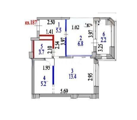Продажа 2-комнатной квартиры, 37 м² - Продажа двухкомнатных квартир в Астане - страница 81 фото 2 из 2