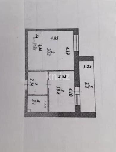 Продажа 1-комнатной квартиры, 42.3 м² - Продажа однокомнатных квартир в р-не Есиль Астаны - страница 18 фото 4 из 4
