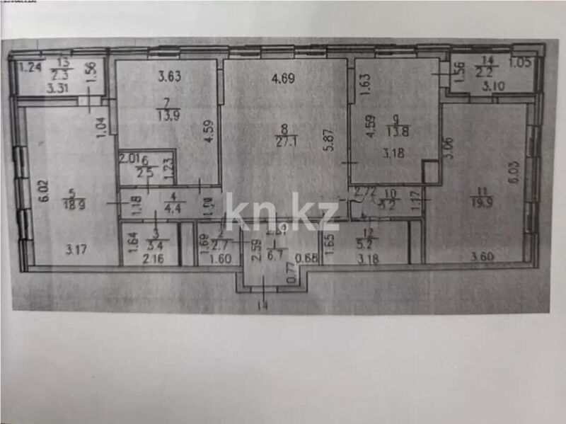 Продажа 4-комнатной квартиры, 128 м² - Продажа квартир в Казахстане - страница 201 фото 6 из 6