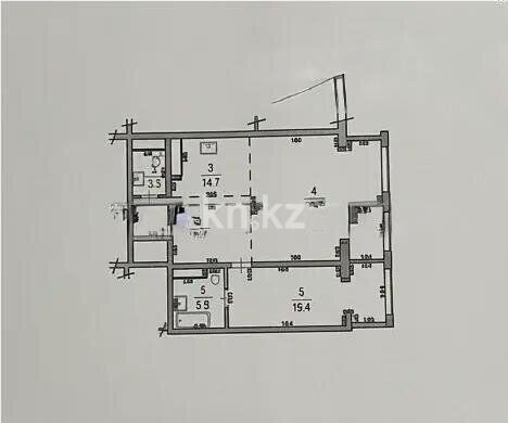 Продажа 2-комнатной квартиры, 85.8 м² - Продажа квартир от собственников в Алматы - страница 13 фото 6 из 6