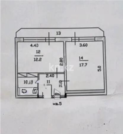 Продажа 1-комнатной квартиры, 42 м² - Продажа однокомнатных квартир в Ауэзовском р-не Алматы - страница 15 фото 4 из 4