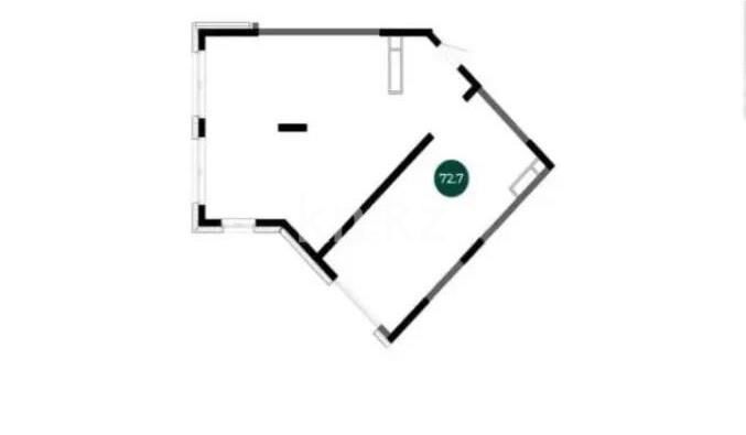 Продажа 3-комнатной квартиры, 72.7 м² - Продажа квартир в Казахстане - страница 4 фото 2 из 2
