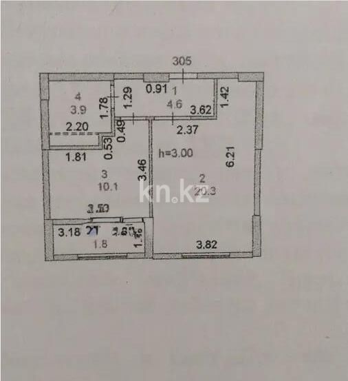 Продажа 1-комнатной квартиры, 41 м² - Продажа однокомнатных квартир в р-не Сарайшык Астаны - страница 17 фото 1 из 1