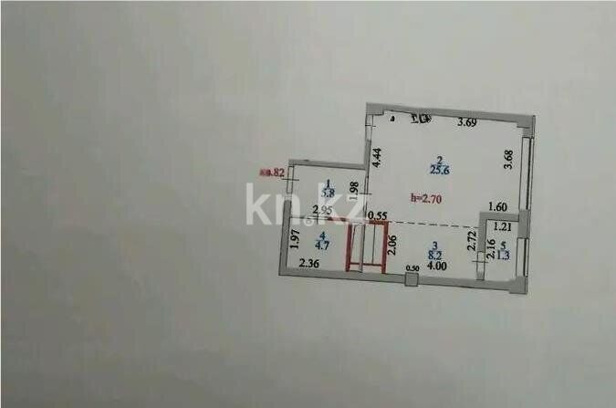 Продажа 1-комнатной квартиры, 45.6 м² - Продажа квартир от собственников в Астане - страница 22 фото 4 из 4