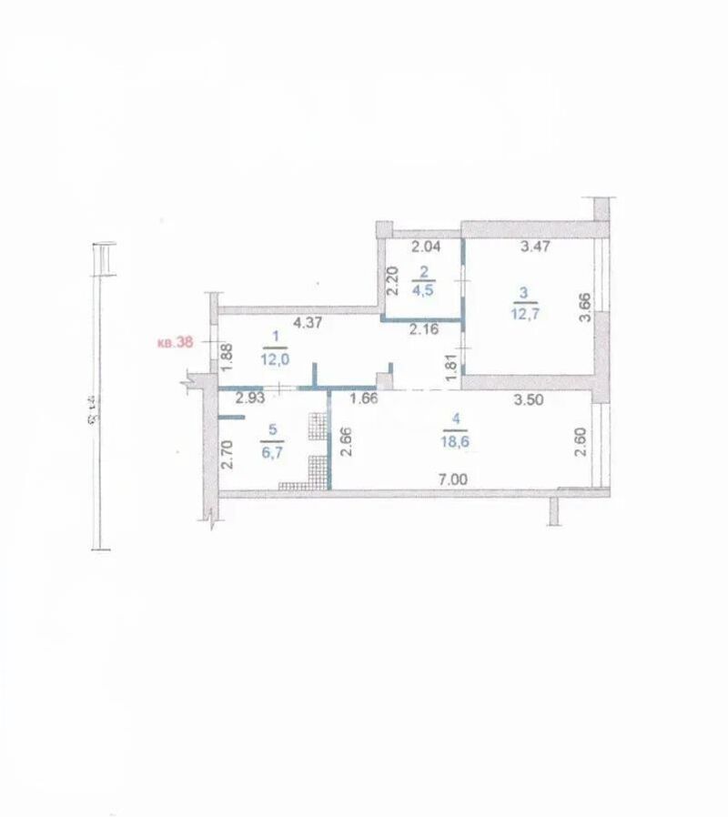Продажа 2-комнатной квартиры, 56 м² - Продажа квартир в монолитном доме в Алматы - страница 9 фото 6 из 6