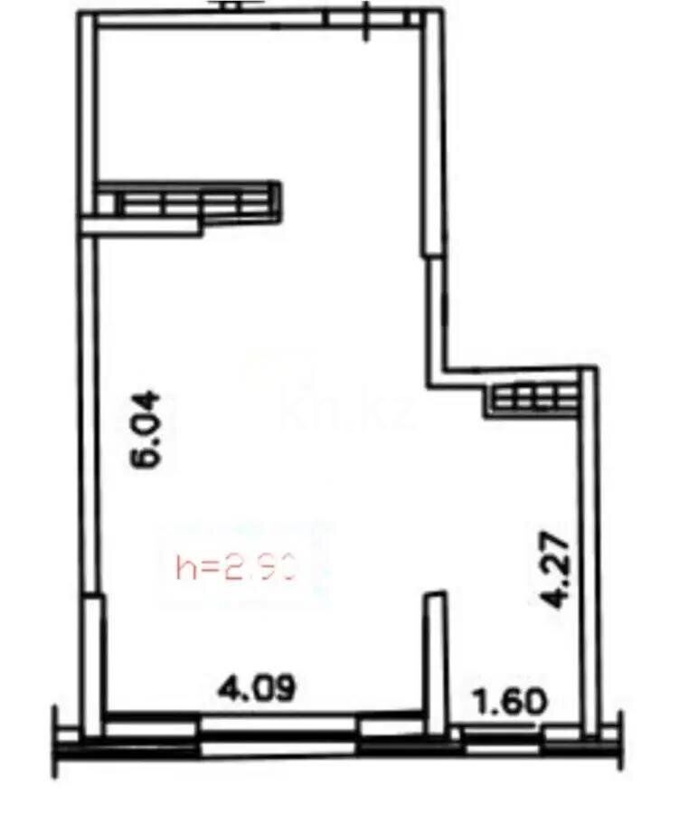 Продажа 1-комнатной квартиры, 42.6 м² - Продажа однокомнатных квартир от собственников в Алматы - страница 8 фото 2 из 2
