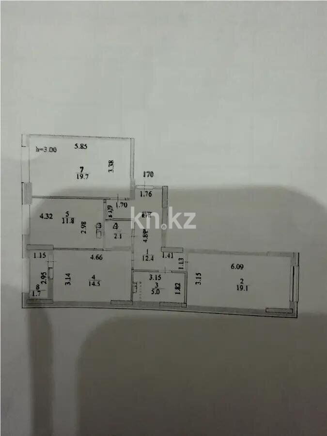 Продажа 3-комнатной квартиры, 86.3 м² - Недвижимость в Казахстане - страница 34 фото 6 из 6