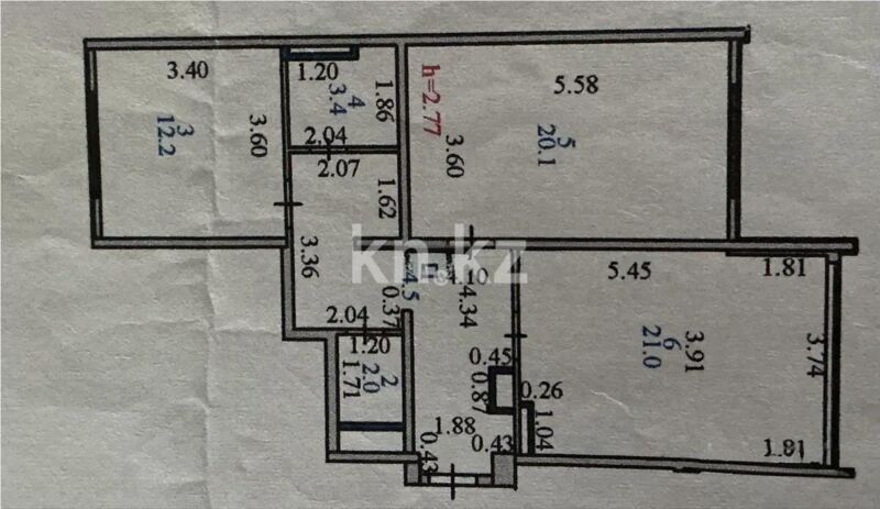 Продажа 2-комнатной квартиры, 73.4 м² - Продажа квартир в Астане - страница 34 фото 1 из 1