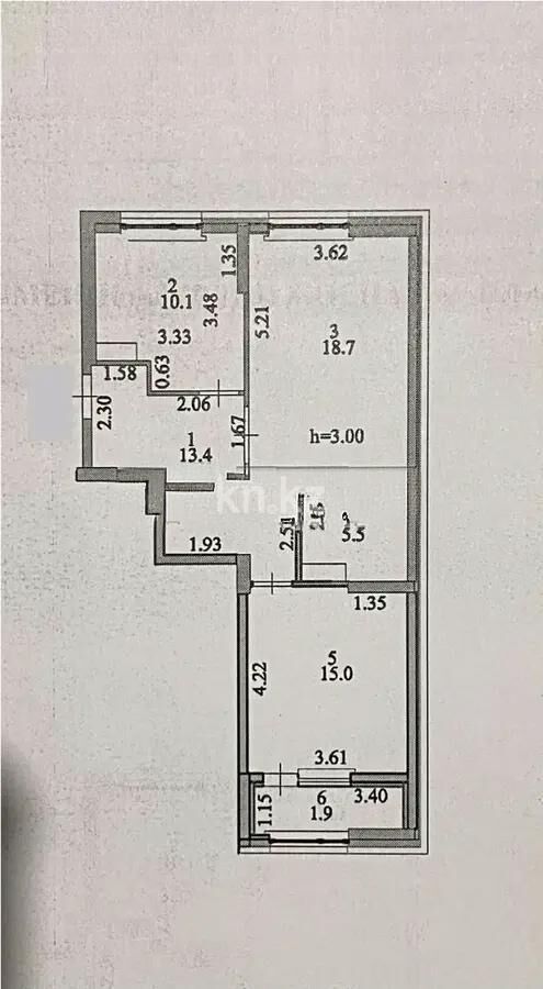 Продажа 2-комнатной квартиры, 65 м² - Продажа квартир в новостройках Астаны - страница 15 фото 4 из 4